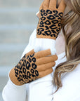 Leopard Stretch Touch Screen Gloves