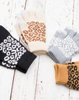 Leopard Stretch Touch Screen Gloves