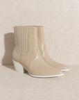 OASIS SOCIETY Dawn - Paneled Western Bootie