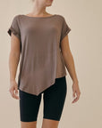 Fabina Bamboo Asymmetric Tunic