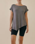 Fabina Bamboo Asymmetric Tunic