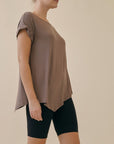 Fabina Bamboo Asymmetric Tunic