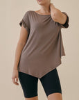 Fabina Bamboo Asymmetric Tunic