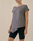 Fabina Bamboo Asymmetric Tunic