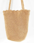 Knitted Scalloped Edge Tote