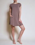 Fabina Bamboo Tulip Sleeve Dress