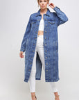 Blue age Non-Stretch 3/4 Denim Jacket