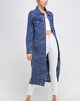 Blue age Non-Stretch 3/4 Denim Jacket