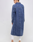 Blue age Non-Stretch 3/4 Denim Jacket