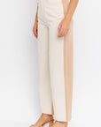 Le Lis Color Block Twill Straight Pants