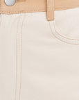 Le Lis Color Block Twill Straight Pants