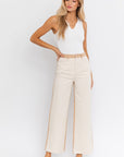 Le Lis Color Block Twill Straight Pants