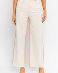 Le Lis Color Block Twill Straight Pants