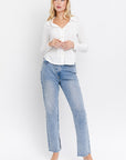 Gilli Long Sleeve Button Down Top - Online Only