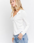 Gilli Long Sleeve Button Down Top - Online Only