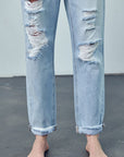 Denim Lab USA Crossover Boyfriend Jeans