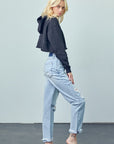 Denim Lab USA Crossover Boyfriend Jeans