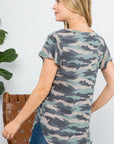 e Luna PLUS Camouflage Basic Top