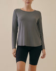 Fabina Bamboo Classic Long Sleeve Top