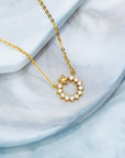 14K Gold Star Necklace