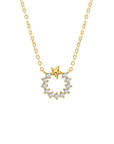 14K Gold Star Necklace