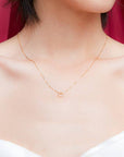 14K Gold Star Necklace