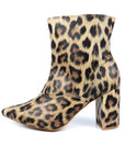 Pointed Toe Bootie with a Block Heel