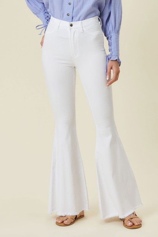 Vibrant M.i.U High Waisted Flare Jeans