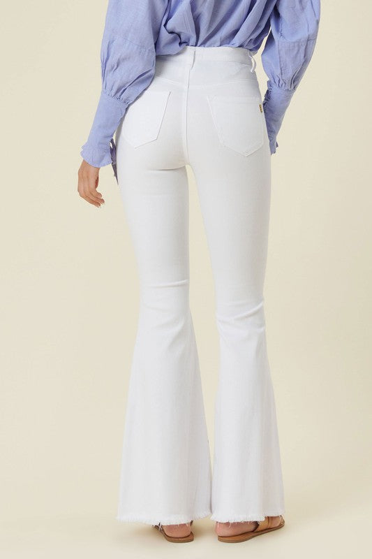 Vibrant M.i.U High Waisted Flare Jeans