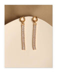 Modern Sparkling Zircon Earring