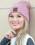 CC  Heathered Boyfriend Beanie