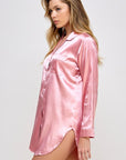 Kimberly Satin Sleepshirt