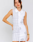 LE LIS Sleeveless Sweater Dress