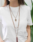 Angelia Layered Bead Necklace