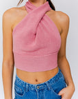 LE LIS Multi-Tie/Convertible Sweater Tank