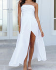 One and Only Collective Ruched Off Shoulder Maxi Dress - Online Only