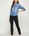 Tencel Denim Top - Online Only