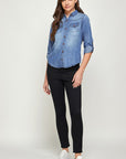 Tencel Denim Top - Online Only