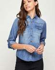 Tencel Denim Top - Online Only