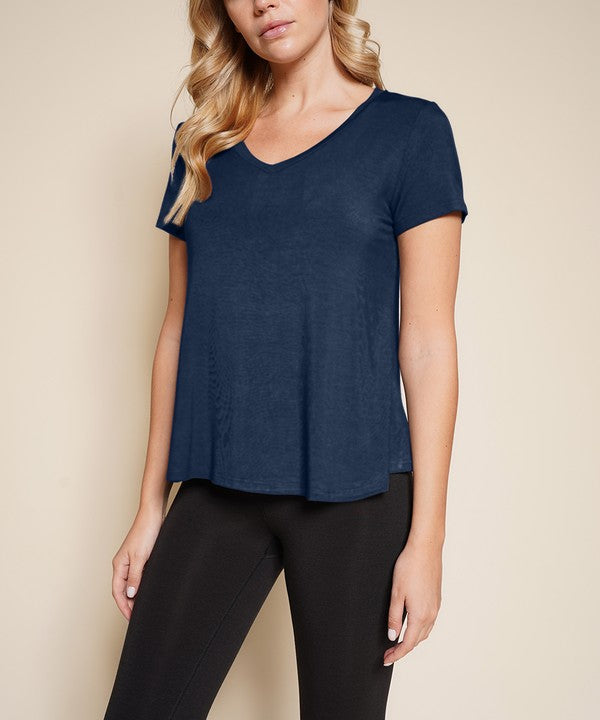 Fabina Bamboo Classic V Top