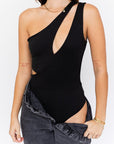 LE LIS Cut-Out Tank Bodysuit