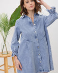 Blue B Washed Denim Dress