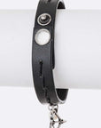 Fearless Leather Bracelet - Online Only