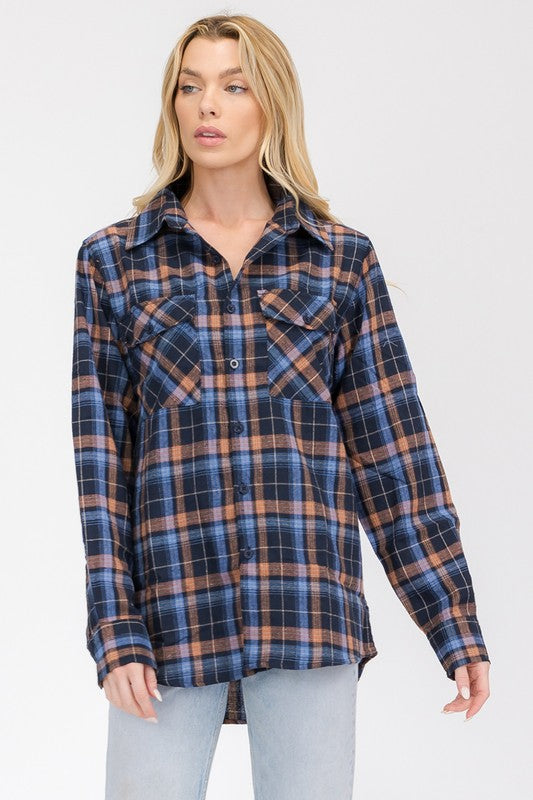 Oversized Plaid Flannel