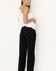 Polka Dot Drawstring Pants