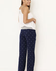 Polka Dot Drawstring Pants