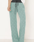 Polka Dot Drawstring Pants