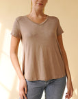 Fabina Bamboo Classic V Top