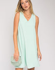 Gilli Simple Sleeveless Dress - Online Only