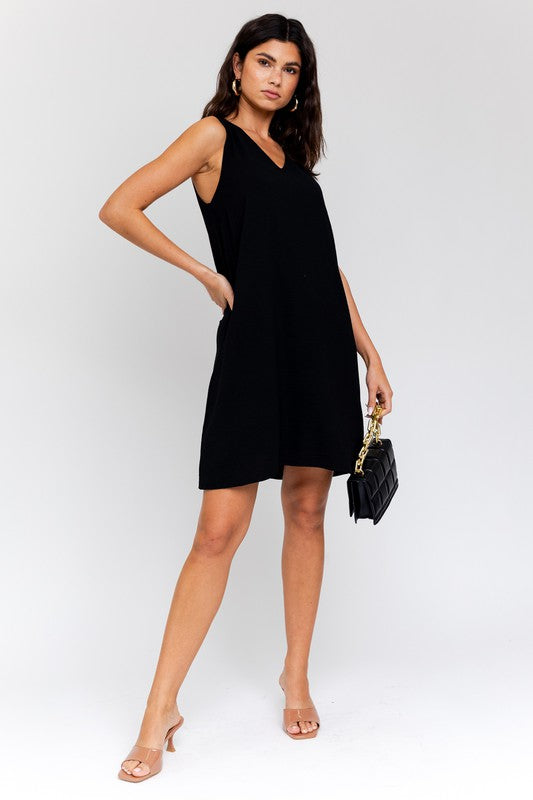 Gilli Simple Sleeveless Dress - Online Only